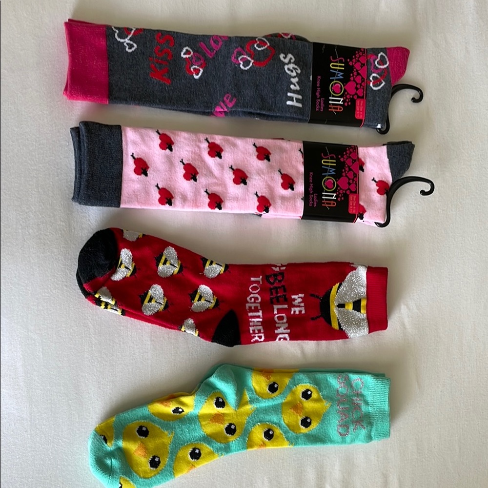 V-Day & Easter socks!